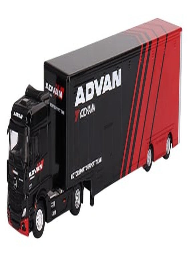 MINI GT - Mercedes-Benz Actros w/Racing Transporter 2023 - Image 1